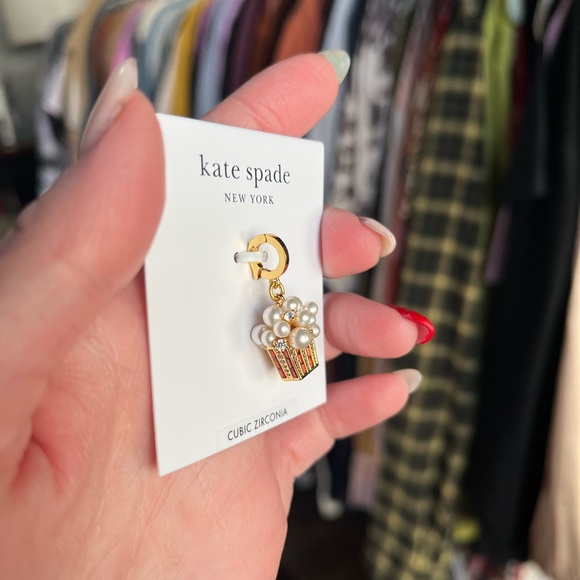 kate spade Jewelry - NEW Kate Spade One In A Million Popcorn Charm
